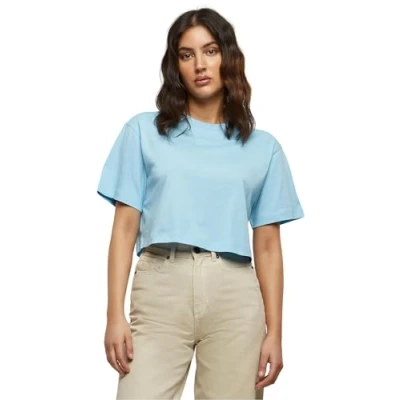 Abbildung von Build Your Brand Damen BY264 Ladies Short Oversized Tee T Shirt, balticblue, L