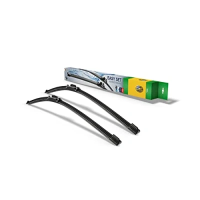 Abbildung von Scheibenwischer Hella Easy Set Oe 9XW 358 164 101 vorne Flachbalkenwischblatt VOLKSWAGEN: Multivan 6, Transporter 5 Bus