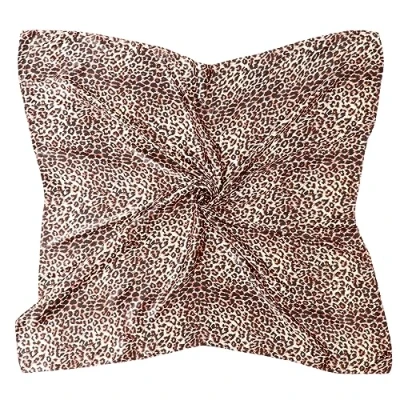 Abbildung von DRESHOW 90x90cm Große Quadratische Schals für Damen Seide Kopftuch Bandanas Haartuch Halstuch Haarschmuck