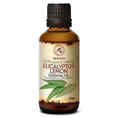 Abbildung von Eukalyptus Citriodora 50ml Zitroneneukalyptus Naturreines Zitronen Ätherisches Öl für Entspannung Beauty Körperpflege Yoga SPA Raumduft Aroma Diffuser Duftlampe