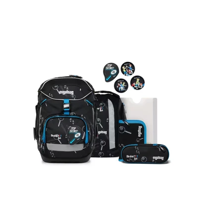 Abbildung von ergobag Schulrucksack Set Bärdektiv pack Schwarz