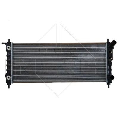 Abbildung von NRF 50242 Kühler, Motorkühlung Aluminium 680 285 34 Kühlrippen mechanisch gefügt OPEL: Corsa B Hatchback