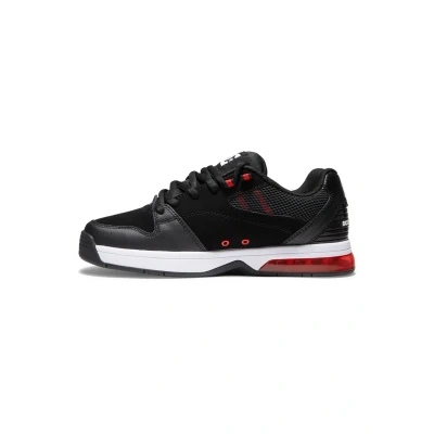 Abbildung von DC Shoes Versatile Sneaker low, Größe: 43, Bwa black/white/athletic red Leder