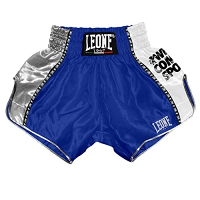 Abbildung von LEONE 1947, Trainingsshorts Kick Thai, Unisex Erwachsene, Blau, L, AB760