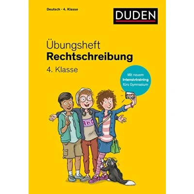Abbildung von Übungsheft Rechtschreibung 4. Klasse: Mit Stickern und Lernerfolgskarten (Übungshefte Grundschule Deutsch)