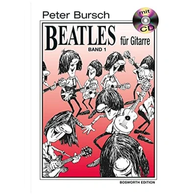 Abbildung von Peter Bursch Beatles für Gitarre, Bd.1, mit CD: Revised Edition