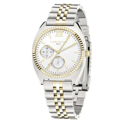 Abbildung von Liebeskind Berlin Chronograph silbergold, Damen, Größe: One Size, Silber gold