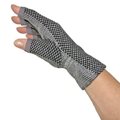Abbildung von Inthermax© Fingerlose Handschuhe für Damen, gegen Schmerzen, Bambus, aktiv Kälte und Rheuma, 1 Paar