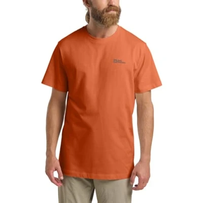 Abbildung von Jack Wolfskin Essential T M Tshirt basic, Herren, Größe: XL, Burnt orange