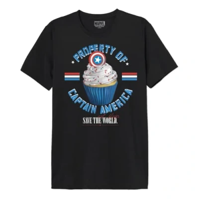 Abbildung von Marvel Herren Meiamgmts001 T Shirt, Schwarz, M