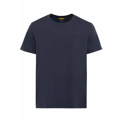 Abbildung von camel active Kurzarm Tshirt basic blau, Herren, Größe: XXL, Blau