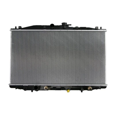 Abbildung von NRF 53393 Kühler, Motorkühlung Aluminium 718 400 16 Kühlrippen gelötet HONDA: Accord 7 Limousine