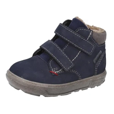 Abbildung von RICOSTA Jungen Winterstiefel Alex, Baby und Kleinkinder Lauflernschuhe, Weite: Weit, lose Einlage, Sympatex, gefüttert, wasserdicht, See (180), 22 EU
