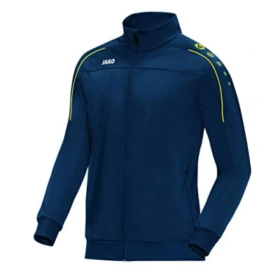 Abbildung von JAKO Kinder Polyesterjacke Classico, nightblue/citro, 116, 9350