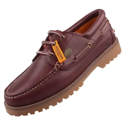 Abbildung von Dockers by Gerli Bootsschuh burgundy, Herren, Größe: 41, Burgundy Schuhe
