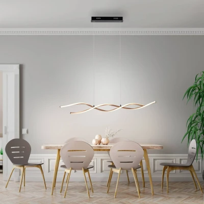 Abbildung von Paul Neuhaus Pendelleuchte »POLINA«, 2 flammig, Leuchtmittel LED Board fest integriert, LED, dimmbar, Simply Dim