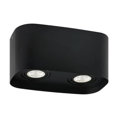 Abbildung von Eglo 99674 Deckenleuchte CAMINALES Z schwarz L:24 B:12,5 H:12cm dimmbar mit Connect Funktion