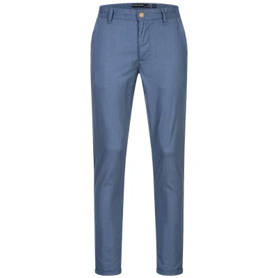 Abbildung von Indicode Jeans Haver Stoffhose, Herren, Größe: XL, Dark denim
