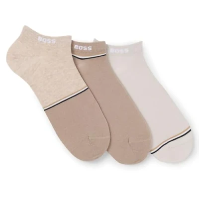 Abbildung von BOSS Freizeitsocken »3P AS Colorblock«, (Packung, 3 Paar), Mit Logoschriftzug