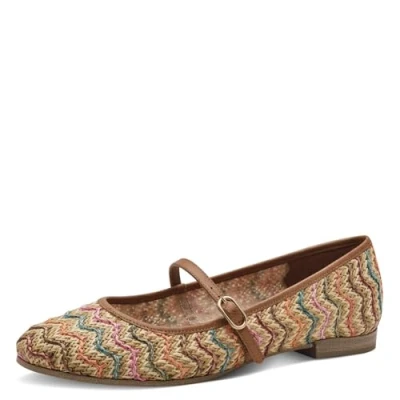 Abbildung von Tamaris Riemchenballerina, Damen, Größe: 38, Multicolor Schuhe