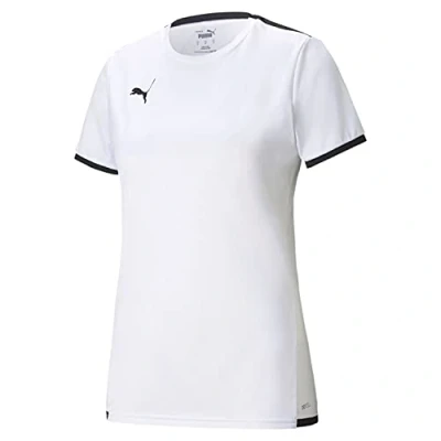Abbildung von Puma Teamliga Tshirt print, Damen, Größe: XS, White/black