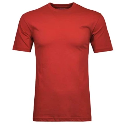 Abbildung von RAGMAN Herren T Shirt 2er Pack Kurzarm Rundhals Shirt, Reg Fit, BLUTROT, XXL