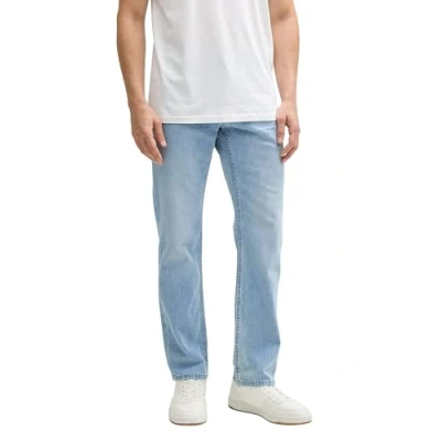 Abbildung von TOM Tailor Marvin Straight Ultralight Jeans Leg, Herren, Größe: 34x34, Used bleached blue denim