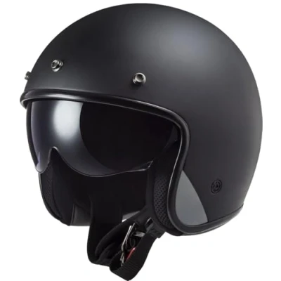 Abbildung von LS2, Jet Motorradhelm BOB II SOLID Matt Black, M