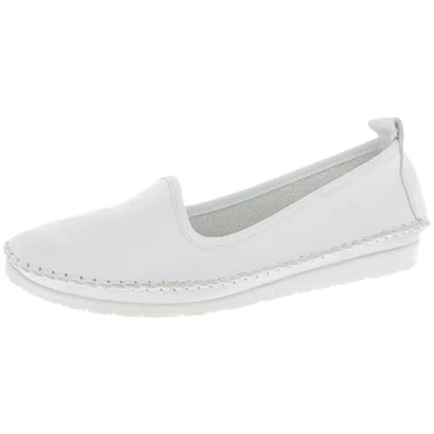 Abbildung von Andrea Conti 0027449 Damen Slipper Ballerinas Mokassins, Größe:40 EU, Farbe:Weiß