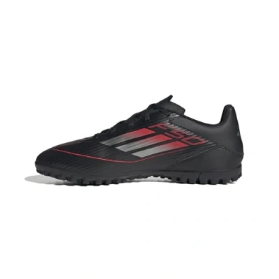 Abbildung von adidas Performance F50 CLUB TURF Fußballschuh Multinocken, Herren, Größe: 46, Core black/iron metallic/lucid red Schuhe