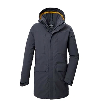 Abbildung von killtec Herren Funktionsparka/Parka mit abzippbarer Kapuze KOW 80 MN PRK, marine, XXL, 41848 000