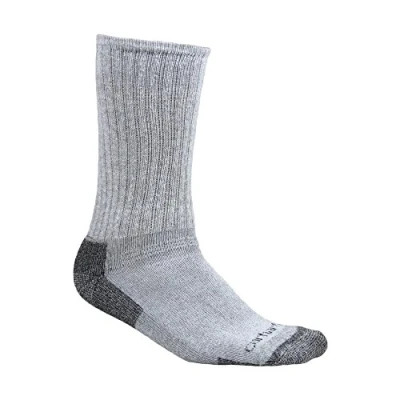 Abbildung von Carhartt Herren All season Socken Mit Hohem Baumwollanteil, 3 Paar, Grau, M EU