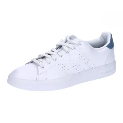 Abbildung von adidas Herren Advantage Premium Leather Shoes Schuhe, FTWR White Crew Blue, 38 EU