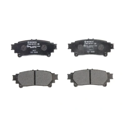 Abbildung von BOSCH 0 986 494 873 Bremsbelagsatz Low Metallic TOYOTA: Prius Plus