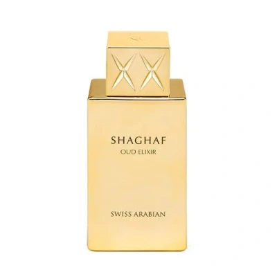Abbildung von Swiss Arabian Shaghaf Oud Elixir Eau de Parfum Unisex 75ML Ein raffinierter und intensiver Duft mit Safran, Rose warmem Amber Eine exquisite Reise von Anziehung Tiefe