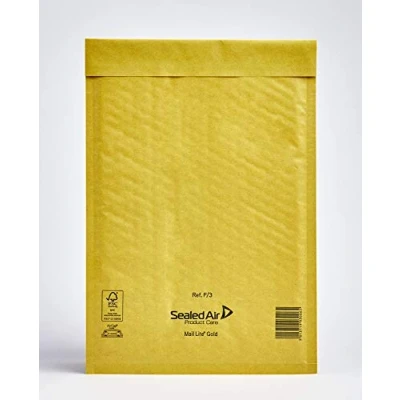 Abbildung von Mail Lite gepolsterte Versandtasche Größe J/3 220 x 330 mm 1 Stück golden