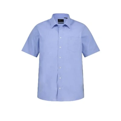 Abbildung von JP 1880 Herren große Größen Übergrößen Menswear L 8XL Hemd, Business, Halbarm, Variokragen, bis 8XL, Comfort Fit, Easycare hellblau 705178700
