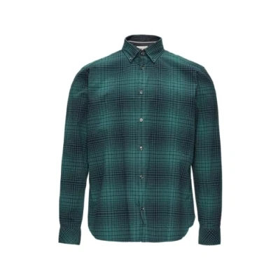 Abbildung von s.Oliver Regular Fit: Hemd aus Baumwollstretch mit Button Down Kragen Petrol L