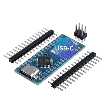 Abbildung von AZDelivery 1 x AZ Nano V3 Board Set mit USB C Anschluss Atmega CH340 Chip Atmega328 kompatibel Arduino, Arduino Pro Micro und Inklusive E Book