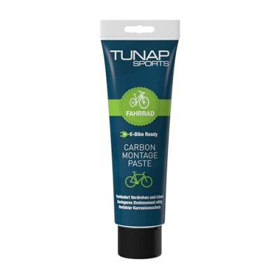 Abbildung von TUNAP SPORTS Carbon Montagepaste Reibung erhöht Geringeres Drehmoment bei Einbau für Sattelstützen aus Kohlefaser Spezialpartikel Leichtbaukomponenten E Bike Ready Made in Germany
