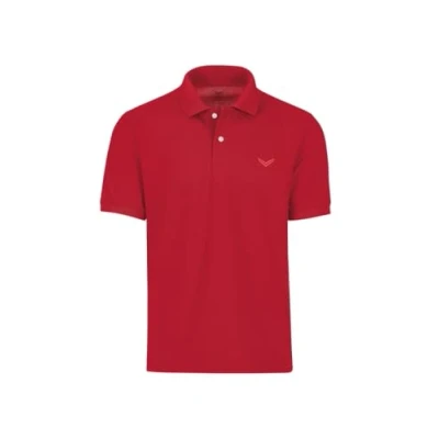 Abbildung von Trigema Herren 627601 Poloshirt, Rot (kirsch), S