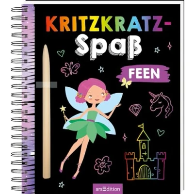 Abbildung von Kritzkratz Spaß Feen: Kreativer Kratzelspaß mit Malideen und Holzstift für Kinder ab 5 Jahren