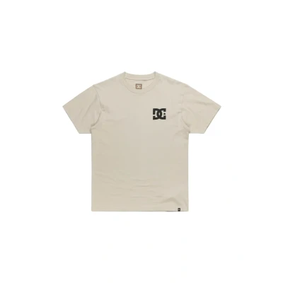 Abbildung von DC Shoes Tshirt print, Herren, Größe: Small, Sgb pelican