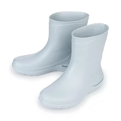 Abbildung von ESTRO Regenstiefel Damen Gummistiefel Halbhoch Regenschuhe Gummistiefeletten Regenstiefeletten CR01 (40 EU, Grau)