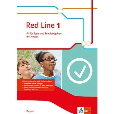 Abbildung von Red Line 1. Ausgabe Bayern: Fit für Tests und Schulaufgaben mit Audios Klasse 5 (Red Line. Bayern ab 2017)