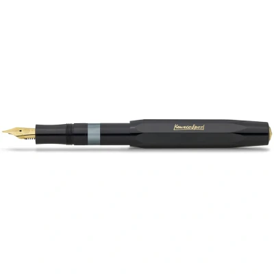 Abbildung von Kaweco Piston Sport Classic Black/Gold FP B