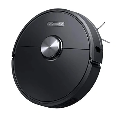 Abbildung von roborock S6 Saug und Wischroboter (Saugleistung 2000Pa, 180min Akkulaufzeit, 480ml Staubbehälter, 140ml Wassertank, 67db Lautstärke, Adaptiver Routenalgorithmus, App Sprachsteuerung) Schwarz