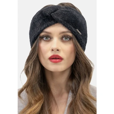 Abbildung von VIVISENCE Damen Stirnband Winter Aus Weichem Flauschigem Garn Mit Perfekter Anpassung Für Optimalen Ideal Kühle Herbsttage Und Stilvolles Design Modell 7093, Schwarz,Einheitsgröße