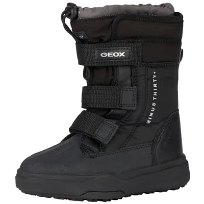 Abbildung von Geox J BUNSHEE PG Boy B A Ankle Boot, Black/DK Grey, 36 EU