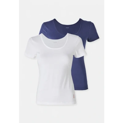 Abbildung von HUGO TWIN 2 PACK Unterhemd/shirt, Damen, Größe: XL, Open blue